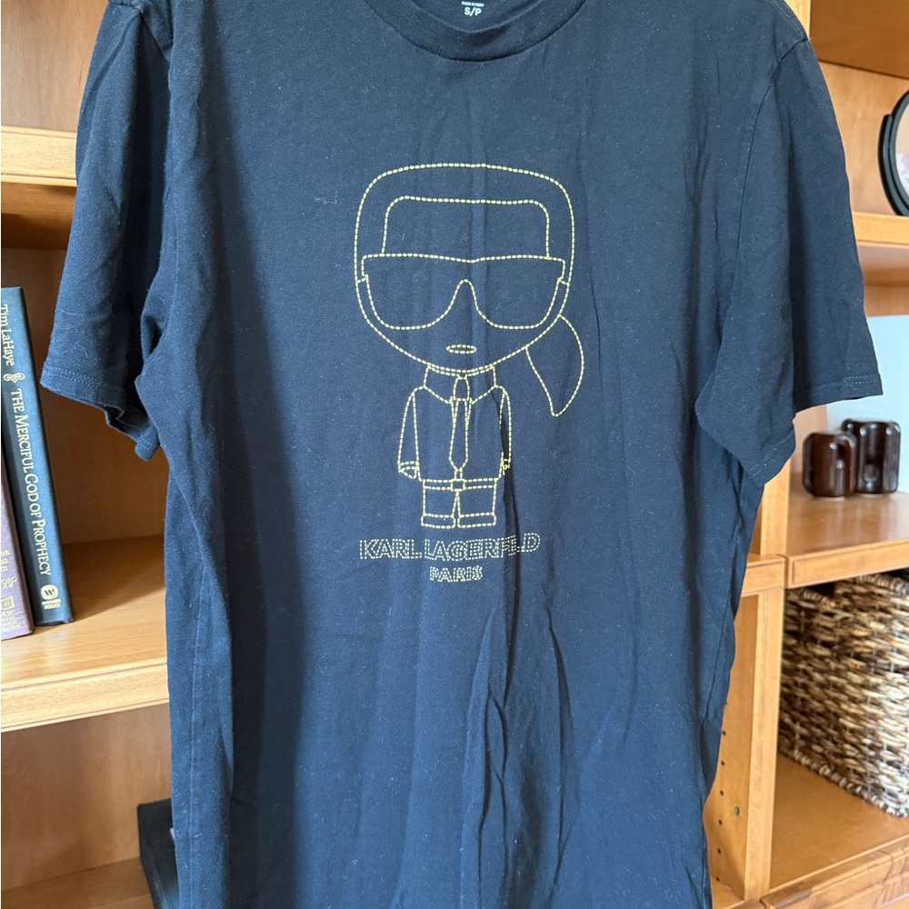 *SOLD*Karl Lagerfeld Black Cotton Apparel